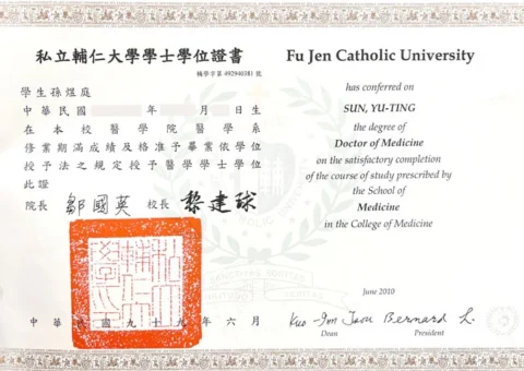 孫煜庭-畢業證書